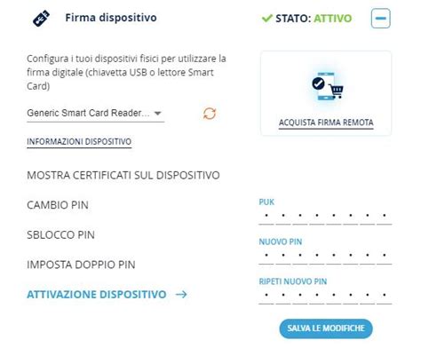 attivazione smart card infocert|Attivazione firma .